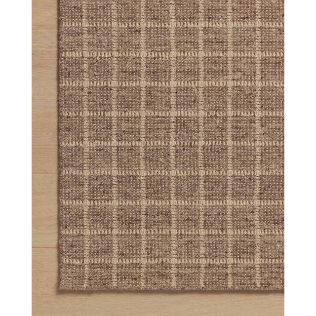 Contemporary Amber Lewis x Loloi Cedar Bark / Natural 4'-0" x 6'-0" Accent Rug For Sale - Image 3 of 3