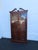 Chippendale Henredon Chippendale Tall Large Flame Mahogany Display China Cabinet 6470 For Sale - Image 3 of 18