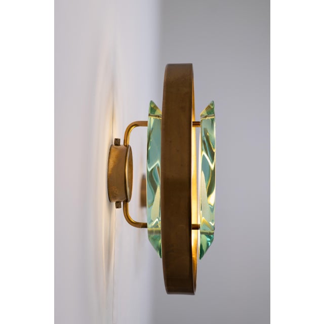 Model 2240 Sconces by Max Ingrand for Fontana Arte, 1960s, Set of 2 For Sale - Image 10 of 15