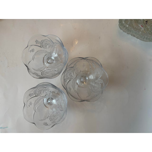 Vintage Drip Glaze Triple Planter, Green & Ochre Ceramic, Mid-Century Organic Modern Accent For Sale - Image 9 of 9