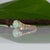 Metal Ethiopian Opal Cabochon Ring With Diamond Accents: Solid 14k Gold, Size 6.75 For Sale - Image 7 of 10