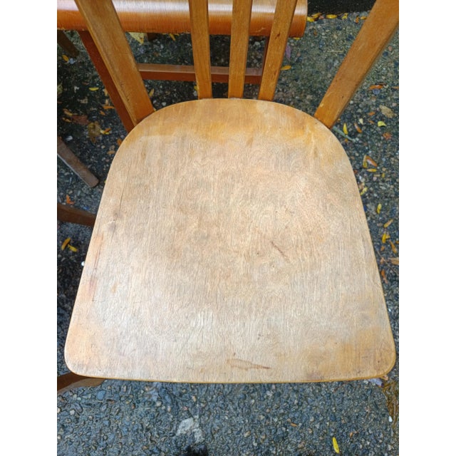 Bistro Chairs from Baumann, 1950s, Set of 12 For Sale - Image 6 of 18