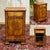 Louis Philippe 19th century bedside table in cherry wood - W=44cm, D=40cm, H=73cm.
