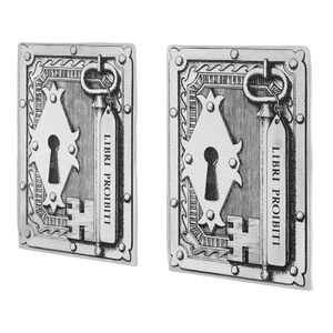Piero Fornasetti - Libri Proibiti Bookends, Italy 1950