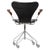 This rare office chair, model 3117, designed by arne jacobsen and produced by fritz hansen in denmark in 1967, represents...