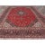 1960 9'10"x13'1" Ketchup Red Hand Knotted Wool Vintage Kishoon Full Pile Oriental Rug For Sale In New York - Image 6 of 12