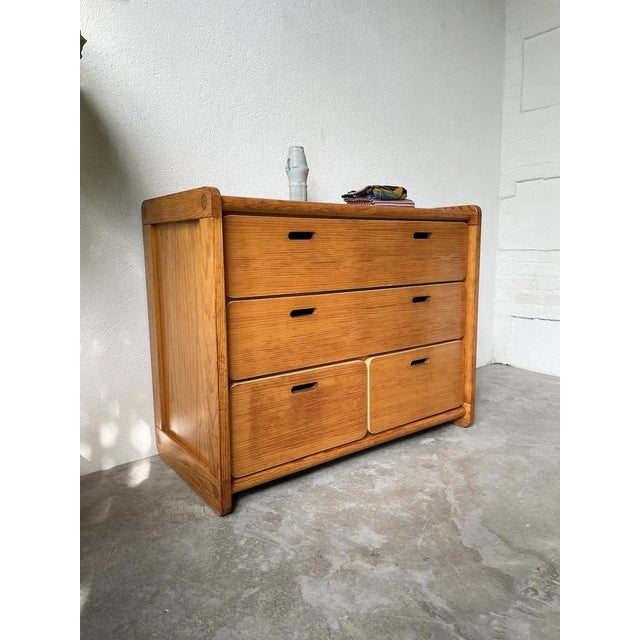 Yellow Pine Chest of Drawers Drawers, 1980s For Sale - Image 14 of 18