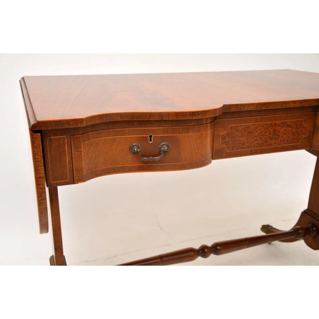 Drop Leaf Side Table, 1910s For Sale - Image 10 of 13