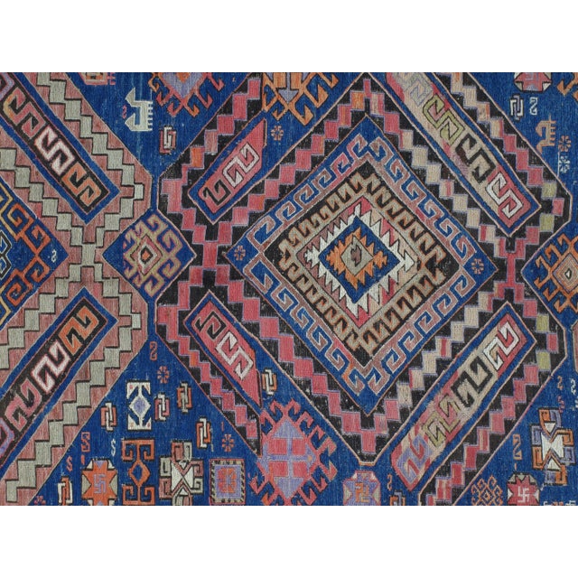 Early 20th Century Antique Soumak Kilim Rug - 5′9″ × 12′ For Sale - Image 4 of 7
