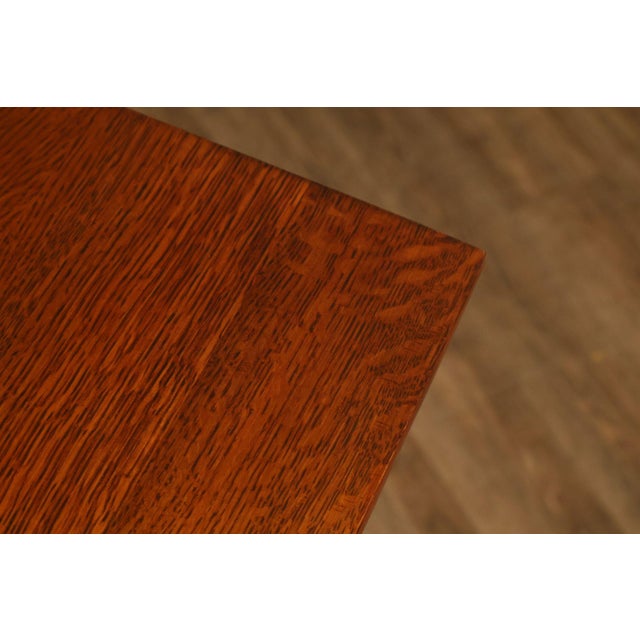 STICKLEY MISSION COLLECTION HARVEY ELLIS OAK SIDEBOARD For Sale - Image 14 of 18