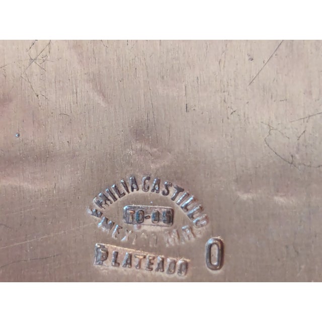 1980s Copper Plated Emilia Castillo Serving Bowl Set- 3 Pieces For Sale - Image 9 of 10