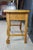 Antique American Empire Style Quartersawn Oak Library Table Console Writing Desk For Sale - Image 15 of 18