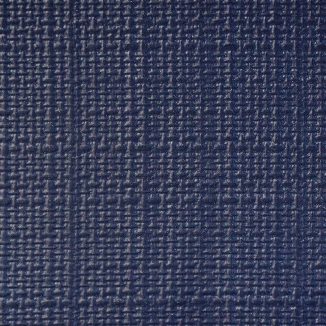 Matthew Izzo Home Lowen Textured Navy Linen Three Tier Console Table For Sale In New York - Image 6 of 7