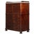 19th Century English Mahogany & Marble Top Collectors Cabinet, 1860s For Sale - Image 18 of 18
