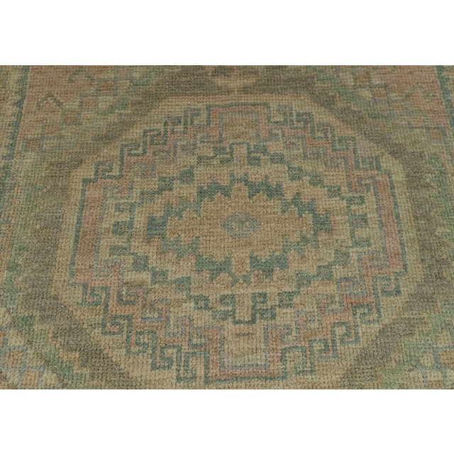 Turkish Oushak Rug 3'2" x 5'7" #20242 For Sale - Image 4 of 8