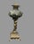 Metal Vintage Embossed Metal Parlor Table Lamp With Figural Cherub Cupid Base For Sale - Image 7 of 10