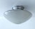 French Art Deco Glass Pendant Light by Mazda, 1930s For Sale - Image 12 of 18