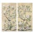 24"*48"/ Panel, a Set of 2 Chinoiserie Birds and Flower Wall Panels, 18th Century Style For Sale