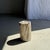 Small Side Table in White Petrified Wood Inlaid with Black, 1980s For Sale - Image 4 of 11