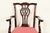 Wood Stickley Georgian Carved Mahogany Dining Chairs, Set of Six For Sale - Image 7 of 15