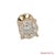 Round Cut Diamond Cluster Stud Earrings Metal Type: 14K (585) Yellow Gold Total Item Weight: 2.93 Grams Closure: Pushback...