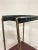 Leather and brass-covered side table by Jacques Adnet I have official proof of authenticity such as vintage catalogs,...