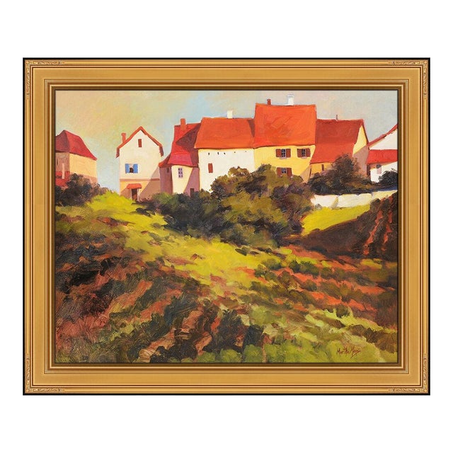 Late 20th Century Golden Fields of Rest, Martha Mans For Sale