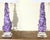 One of a Kind Pair of Original Amethyst Crystal Table Lamps by - Joseph Malekan For Sale - Image 18 of 18