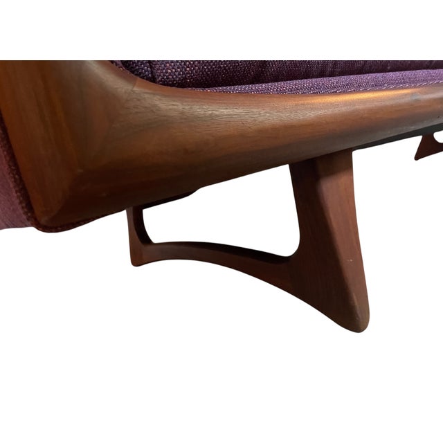 Mid-Century Modern Masterpiece: Restored Adrian Pearsall Sofa For Sale - Image 9 of 12