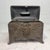 Rare Antique Ornate 1890 Cast Iron Jewel Chest (Coffin Bank) by Hart Co. Usa For Sale - Image 12 of 15