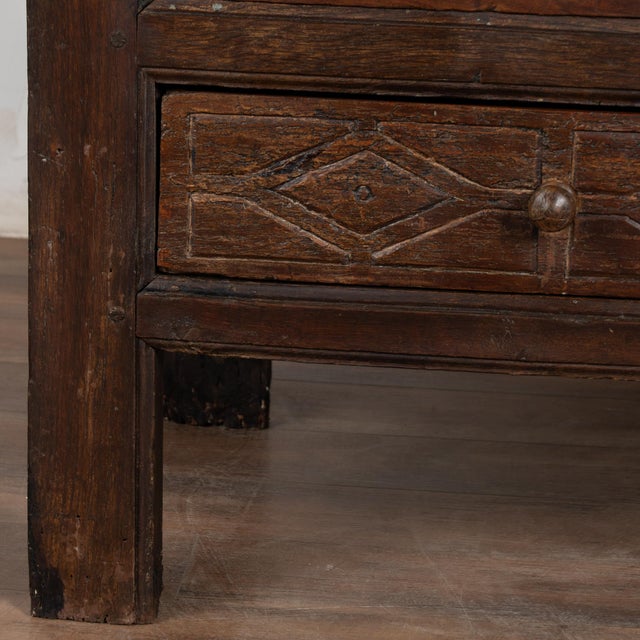 17th Century Chestnut Console Buffet Sideboard From Portugal For Sale - Image 12 of 17