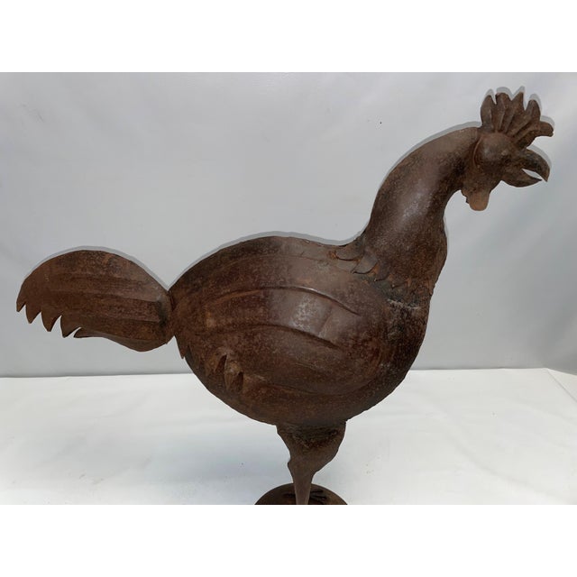 Metal Kitchen Rooster For Sale - Image 7 of 7