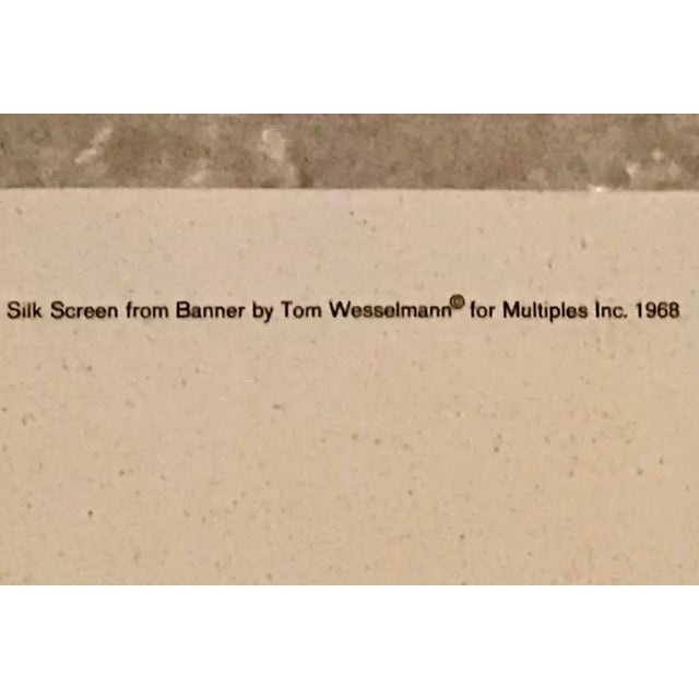 Tom Wesselmann 1931–2004 Great American Nude for Banner For Sale In Tampa - Image 6 of 8