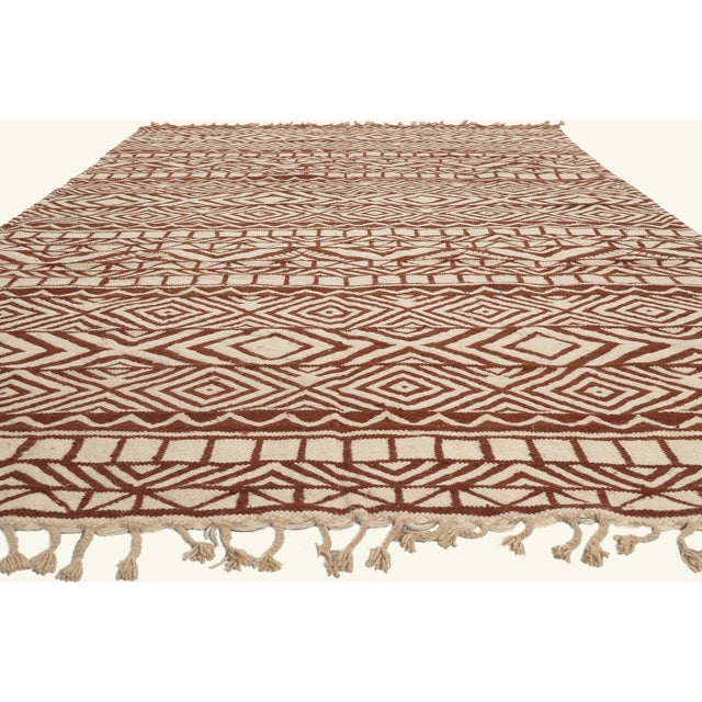 Contemporary Modern Taznakht Glaoui Moroccan Rug, 08'07 X 13'00 For Sale - Image 3 of 10