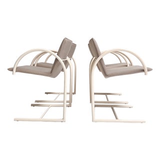 Circle Chairs by Boonzaaijer for Metaform, 1980s, Set of 4 For Sale