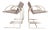 Circle Chairs by Boonzaaijer for Metaform, 1980s, Set of 4 For Sale