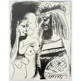 Pablo Picasso, Le Vieux Roi, 1959, Lithograph For Sale