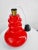 Vintage Red Glass Pendant Lamp from Peill & Putzler, 1970s For Sale - Image 4 of 9