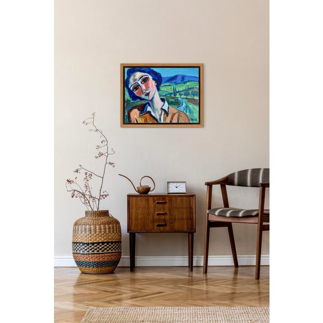 The Road Before Me - Acrylic Painting Landscape Portrait For Sale - Image 17 of 17