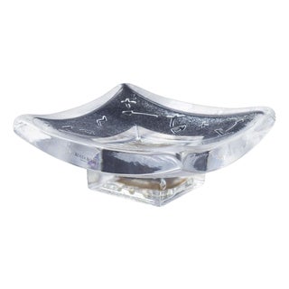 Rectangular Domino Glass Bowl by Bertil Vallien for Kosta Boda, Sweden, 1980s For Sale