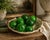 We love this set of seven blown and pressed glass fruit . 2 tomato, 1 apple, 1 lemon, 2 oranges and 1 pear showcase a...