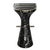 "Monachella" Bar Stool With Marble and Bronze Details For Sale - Image 4 of 8