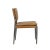 Modern Pasargad Home Capri Top Grain Leather Dining Chair For Sale - Image 3 of 9