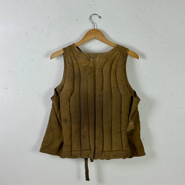 American Vintage 1940s Miller Kapok 'Life Save Vest', by the American Pad & Textile Co For Sale - Image 3 of 13