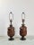 Pair of Oak Balustrade Lamps, 19th Century England For Sale - Image 9 of 9
