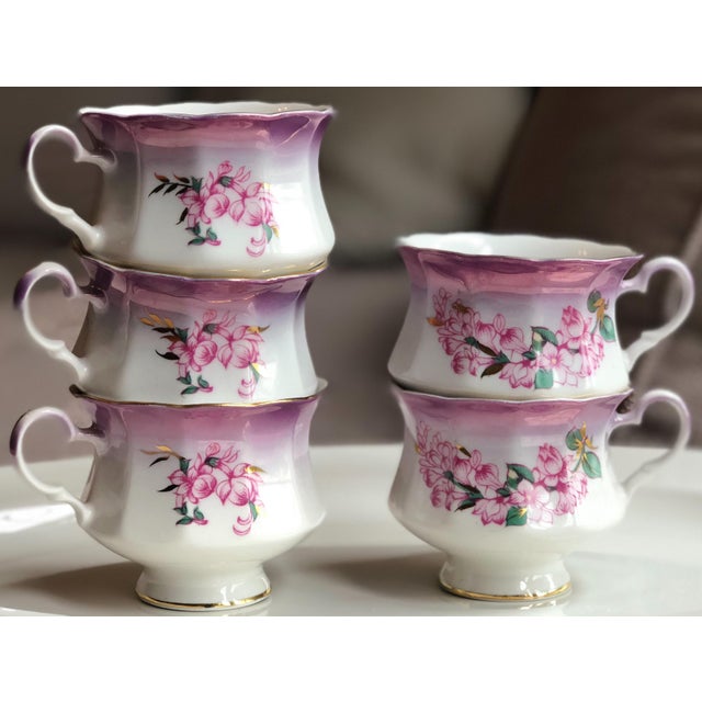 Vintage Russian Porcelain Tea Set Chairish