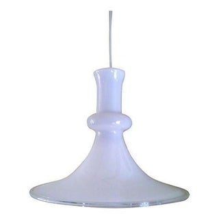 Jacob Bang Large Glass Pendant Light For Sale
