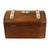 Brown 19th Century Burl Walnut English Tea Caddy For Sale - Image 8 of 9