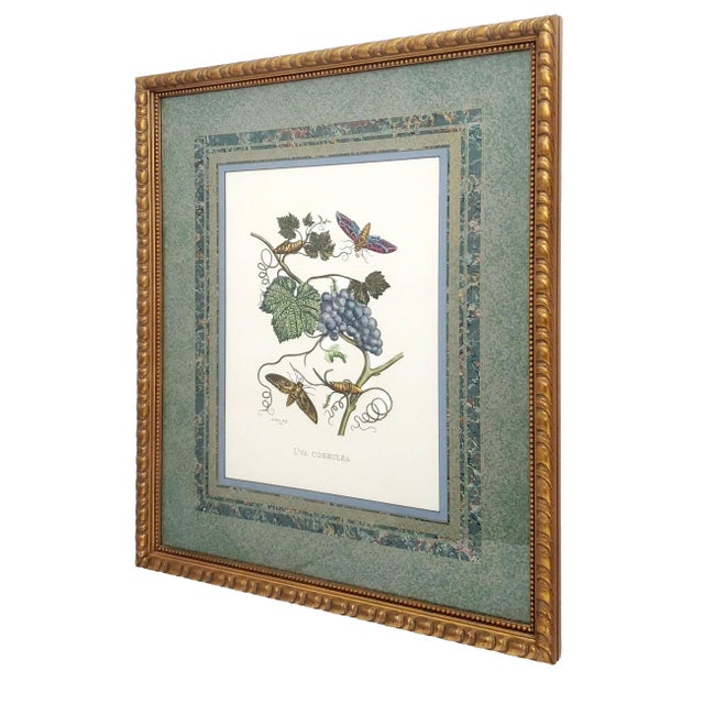 Late 20th Century Large Italian Reproduction Print Signed For Sale - Image 5 of 12