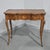 Super quality French marquetry writing table with single end drawer and pull out writing slide with red leather surface,...